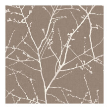 Superfresco Easy Innocence Branch Mushroom Metallic Wallpaper