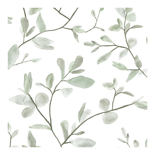Superfresco Easy Superfresco Easy Eugenie Leaf Trail Green Wallpaper Roll
