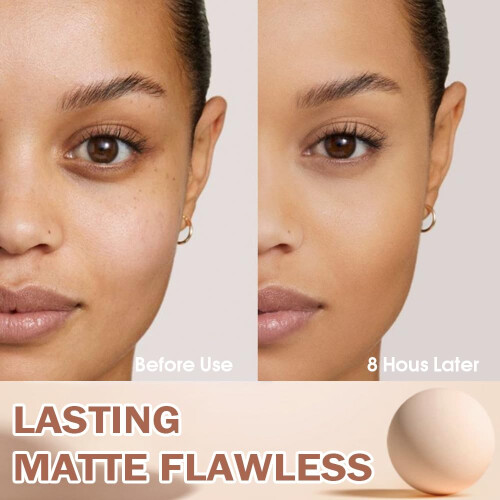 Pressed Face Powder with Shine Control and Poreless Finish, Lightweight  Coverage 10g 03# 1