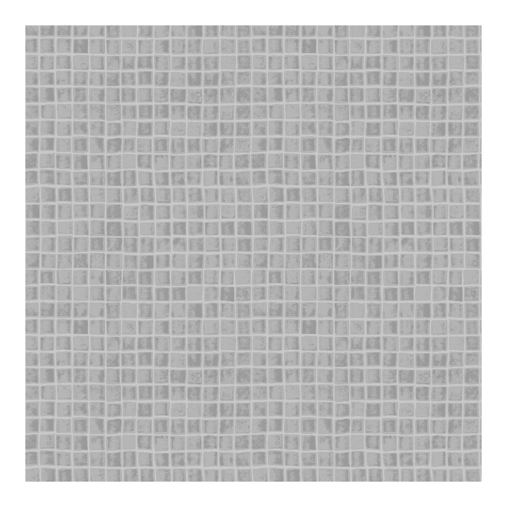 Contour Antibac Spectrum Grey Mosaic Wallpaper