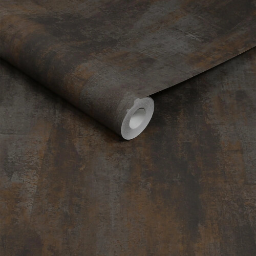 Abigail Ahern Oxidized Opulence Charcoal Wallpaper 1