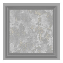 Fresco Urban Texture Grey Panel Wallpaper