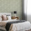 Fresco Artisan Leaf Sage Wallpaper 6