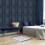 Superfresco Easy Superfresco Easy Wood Panelled Navy Wallpaper 5