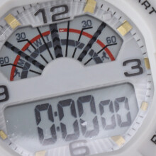 Sport Armbanduhr Herren Chronograph Grau