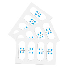 Face Lift Tape Invisible for Women, 12PCS Facial Lifting VShape Contouring Double Chin Reducer