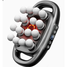 Massage Gun with 30 Levels Deep Tissue Percussion, 16 Heads, Quiet TypeC Charging for Muscle Recovery