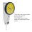 Indicator diTest ad alta precisione da 0 a 40 mm, 0,01 mm, quadrante giallo 11