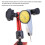 Indicator diTest ad alta precisione da 0 a 40 mm, 0,01 mm, quadrante giallo 6