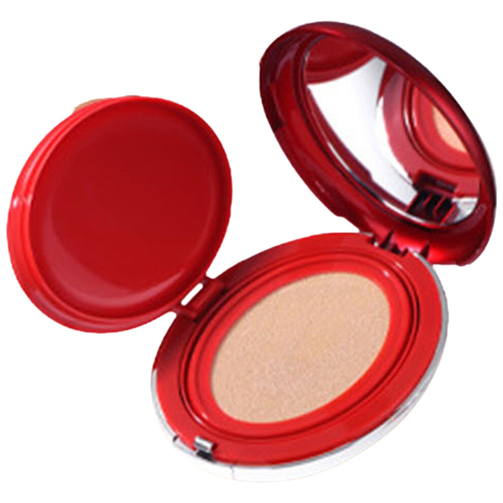 Full Coverage Cushion Foundation 02 with Puff Long Lasting Smooth Finish for Even Skin Tone