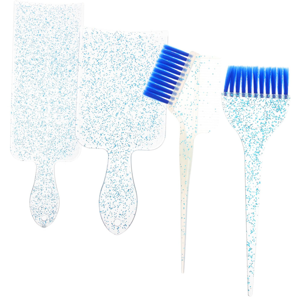 Hair Highlighting Tools Kit with Paddle Brush and Foiling Board for Precision Hair Coloring