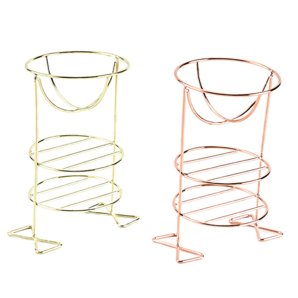2pcs Makeup Sponge Holder with Fast Drying and Odor Prevention, Powder Puff Storage Rack for Vanity