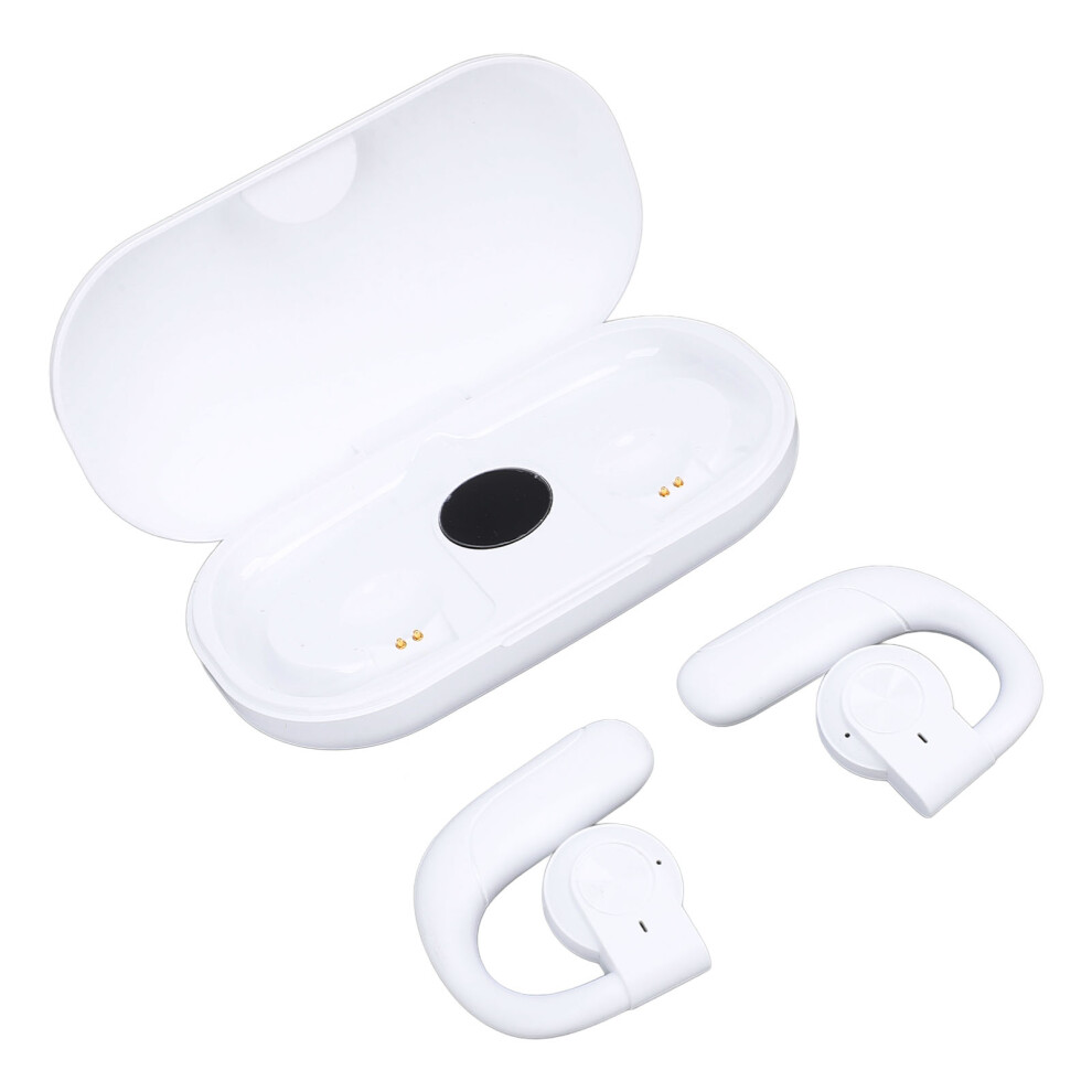 Wireless Earbuds Bt 5.3 Bone Conduction Headphones Ipx7 Water, White 8701384733332