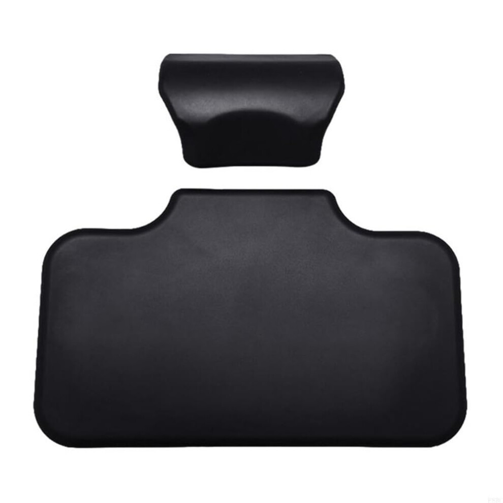 Motorcycle Passenger Backrest Pad Kit With Detachable Rear Seat Pu Leather Cushion For Touring 9169991741628