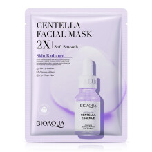 Facial Sheet Mask with Hyaluronic Acid for Deep Hydration and Skin Soothing, Pack of 20