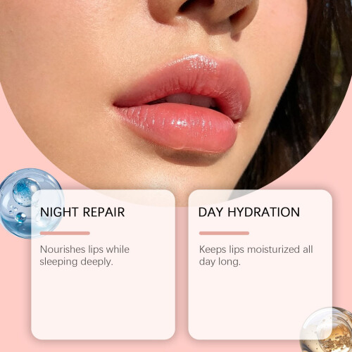 Lip Sleeping Mask with Strawberry Extract and Vitamin E for Deep Hydration and Overnight Lip 2