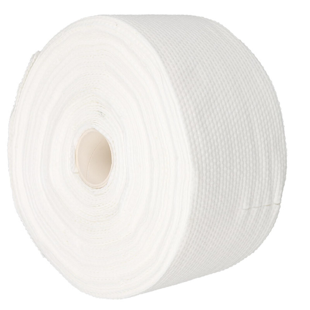 White Large Disposable Face Towels Roll For Gentle Skin Cleansing And Makeup Removal, 104 Sheets