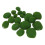 Faux Moss Covered Stones 18 Quantity 1
