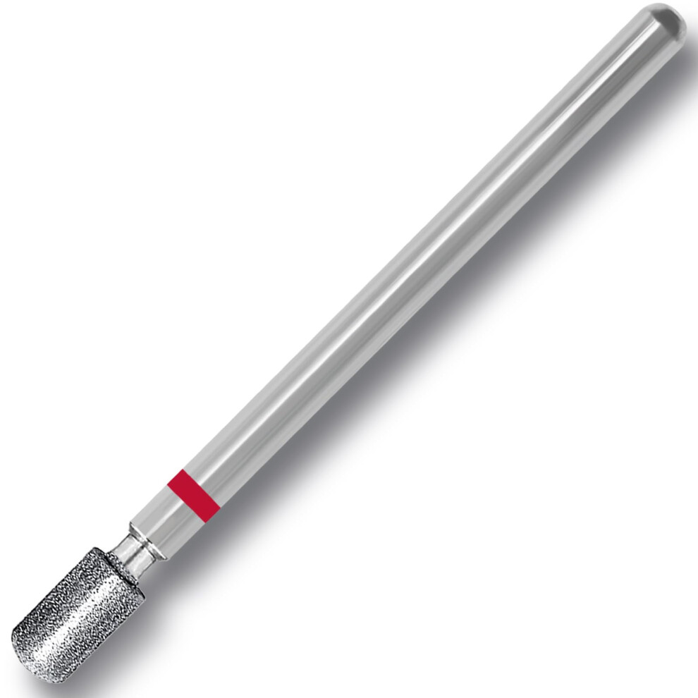 3/32 Cuticle Nail Drill Bit Safe Rounded Barrel Fine Grit for Acrylic and Gel Nails