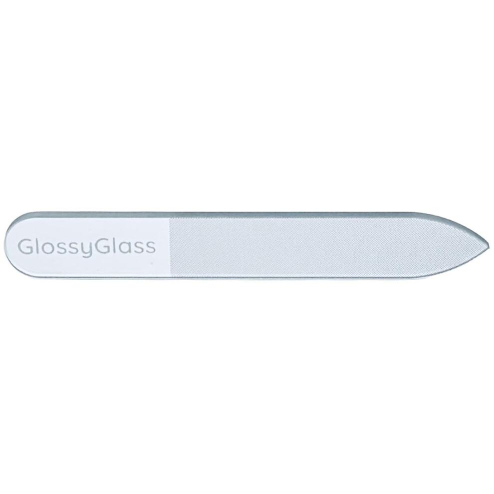 Glass Nail File and Nano Glass Buffer with Instant Mirror Shine, Reusable Hygienic Manicure Tool