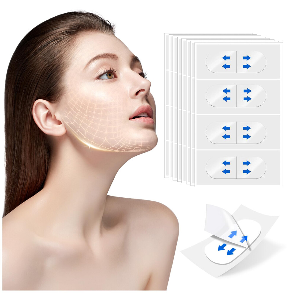 360Pcs Face Lift Tape Invisible Waterproof Skin Lifting for Sagging Skin VShaped Neck and Jawline