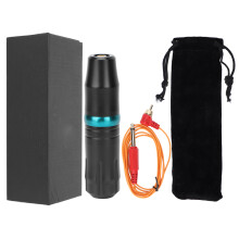 Lightweight Rotary Tattoo Kit, Ergonomic Pen Style For Permanent Makeup, Quiet Operation With Adjustable Needle Length, Comprehensive Beginner