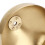 Epee Hand Protector 13cm Gold Aluminum Alloy Guard 7