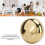 Epee Hand Protector 13cm Gold Aluminum Alloy Guard 4