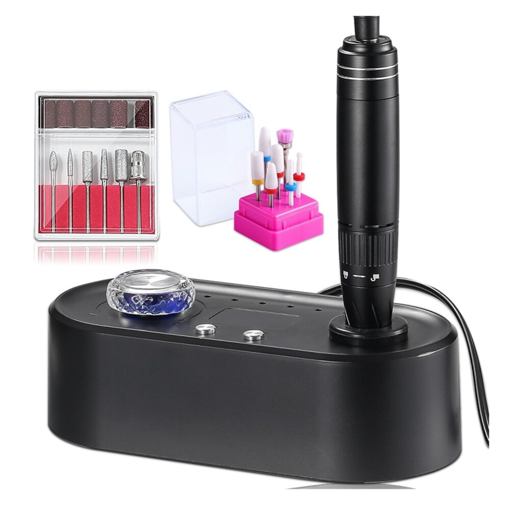 Electric Nail Drill 40000 RPM with LCD Display for Professional Manicure Pedicure Acrylic Nails