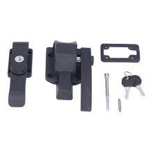 Weather Resistant Flush Sealed Lever Latch with Easy to Install Design, Compression Latch Mechanism with Adjustable Grip and Surface Textured Handle