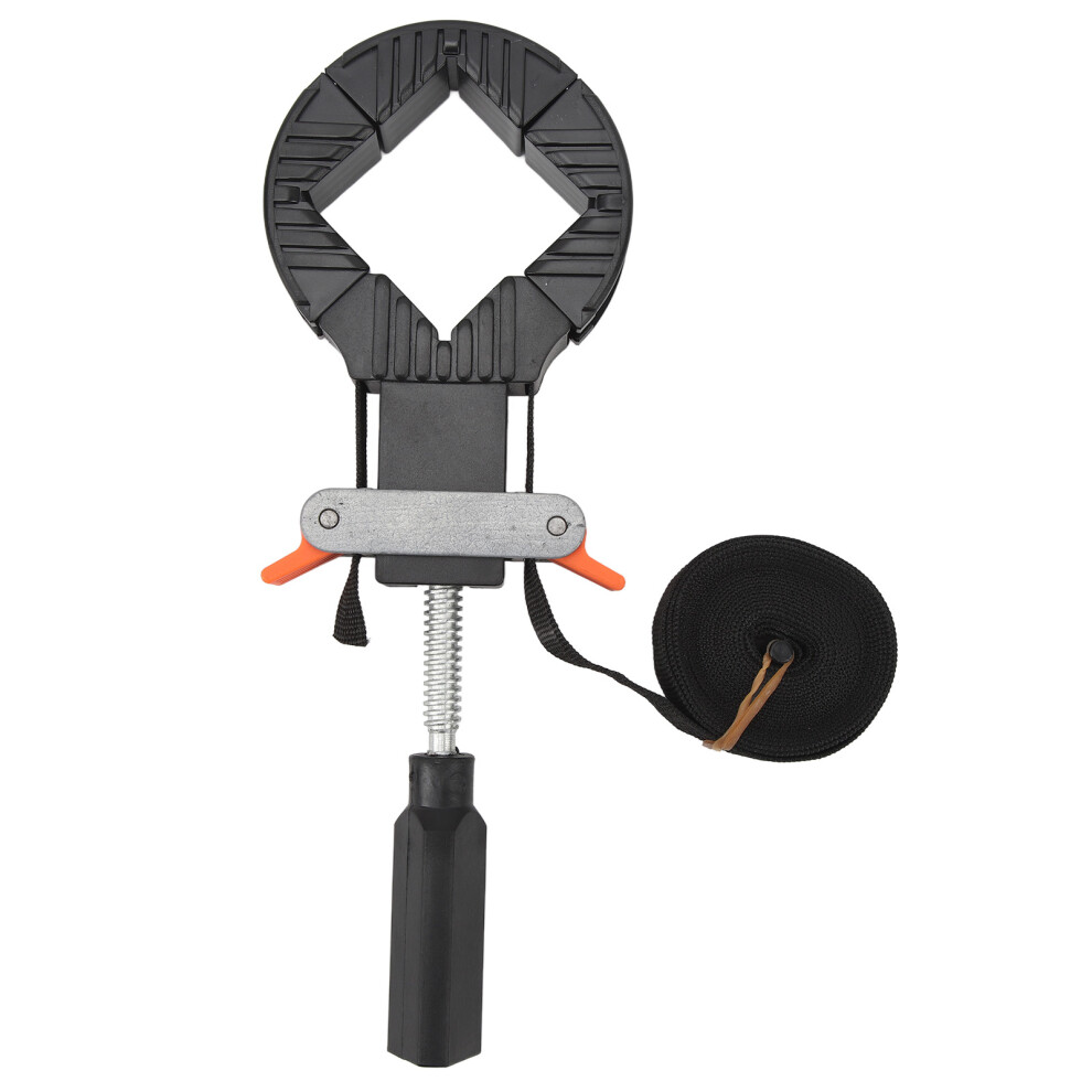 Woodworking Tool Adjustable Clamps With High Strength Nylon Webbing Quick Release Strap Non-Marring Corners Rapid Clamp Durable Plastic Frame Corner 9071309445749