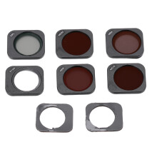 Set di filtri ND ad alta trasmittanza per action camera DJI, filtri polarizzatori a densità neutra multistrato con rivestimento nano e vetro Corning