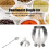 Egg Shaped Stainless Steel Sugar Jar 1