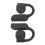 Bluetooth Earbuds 2x50mAh + 600mAh Case Black 10m 10