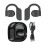 Bluetooth Earbuds 2x50mAh + 600mAh Case Black 10m 2