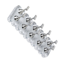 Nail Art Practice Stand with Stable Platform and Crystal Holder for Acrylic Tip Training
