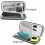 Hard EVA Carrying Case Waterproof Dustproof Shell for Small Electronics and Travel Accessories 5