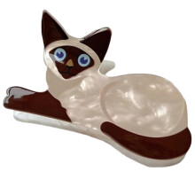 Hair Claw Clip with Cartoon Cat Dog Design, Secure Jaw Grip for Teens Ponytails and Braids