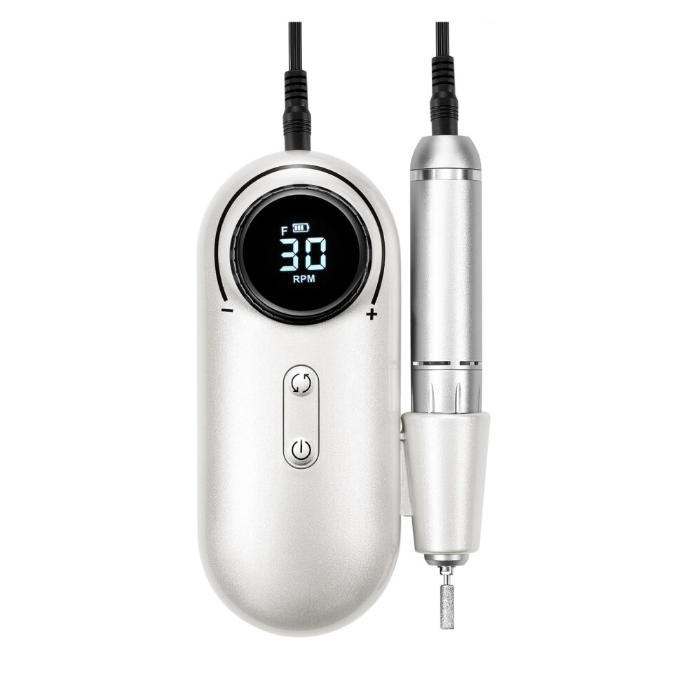 Electric Nail Drill 30000 RPM Adjustable Speed Professional Manicure Tool for Nail Art