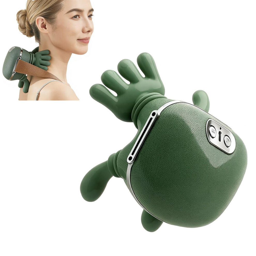 Neck Massager with Heat Therapy, Deep Tissue Kneading for Neck, Shoulder, Back and Leg