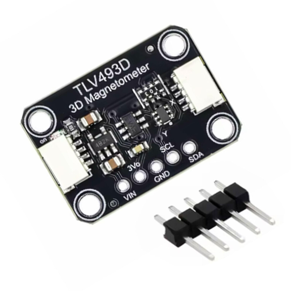 Tlv493d Triaxial Magnetometer Sensor Module With I2c For Accurate Magnetic Field Detection And Motion Tracking 9113335819788