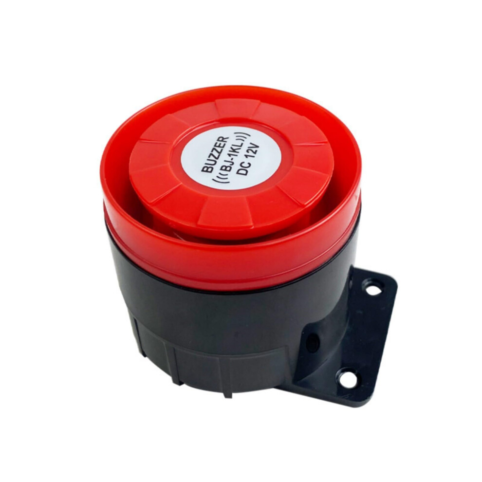 120Db Loud Security Alarm With Flashing Led Light, Weatherproof Multivoltage Siren For Home And Business 9169991685793