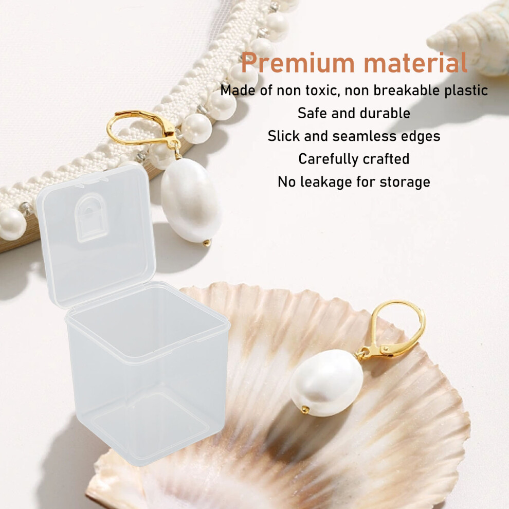5 Clear Plastic Sponge Boxes for Travel