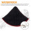 Black Universal Car Shift Boot Cover Dustproof Waterproof Gear Shift Knob Protector Fabric 4