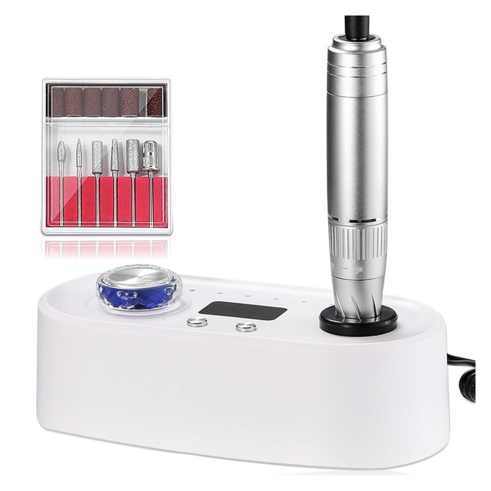 Electric Nail Drill 40000RPM with LCD Display for Acrylic Manicure Pedicure, Efile Tool