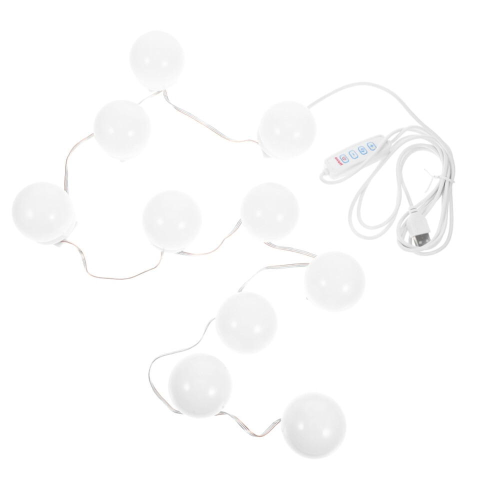 Light 10Pcs Vanity Mirror S Led Makeup Bulbs Energy Saving Gentle Brightness For Bathroom Bedroom