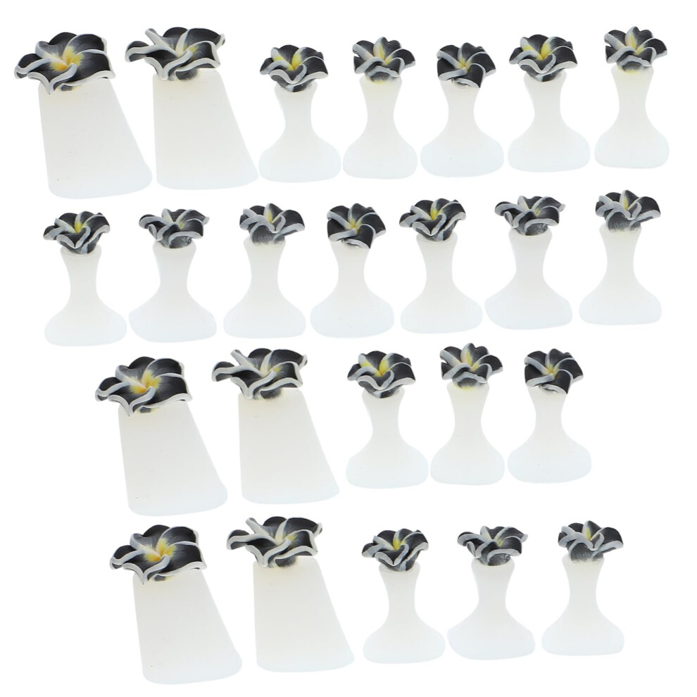 Toe Separators 8 Pack Silicone Toe Spacers for Pedicure Nail Polish Application Salon and Home Use