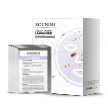 Lavender Rose Hydrogel Jelly Mask Powder for Deep Hydration and Smooth Skin, 1 Box