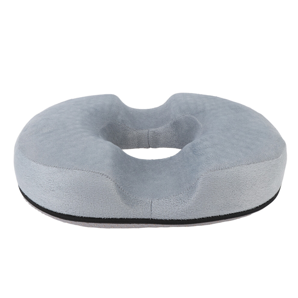 Gel Donut Pillow with Breathable Hollow Office Seat Cushion 45cm Diameter