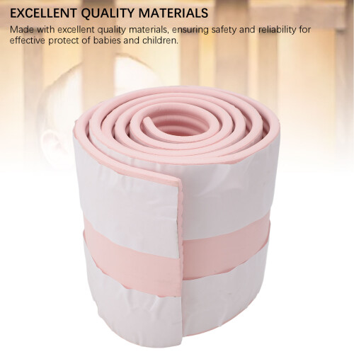 Easy Stick Baby Corner Protector Pink Wide